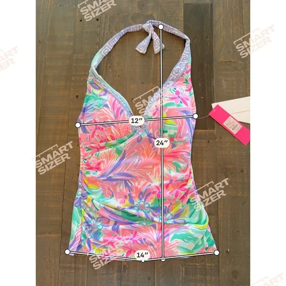 Lilly Pulitzer Bliss halter tank top size 4 nwt - Picture 6 of 7